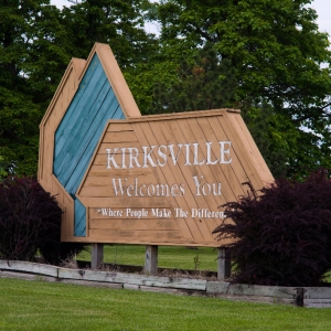 Welcome to Kirksville Sign