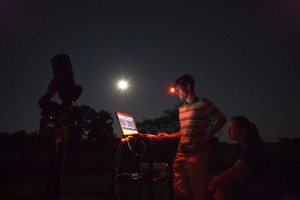 Stargazing at the University farm
